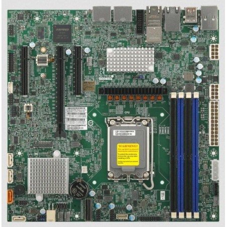 Supermicro MBD-X14SAZ-TLN4F-O Server-Mainboard Intel W880 LGA-1851 DDR5 bis 192GB Quad-LAN (MBD-X14SAZ-TLN4F-O)