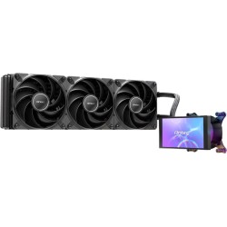 Antec Vortex View 360 AIO Prozessor-Kühler mit LCD-Display 120 mm Schwarz