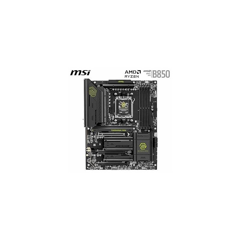 MSI MAG B850 TOMAHAWK MAX WIFI II Mainboard AMD Socket AM5 ATX DDR5 WiFi 7