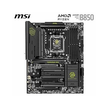 MSI MAG B850 TOMAHAWK MAX WIFI II Mainboard AMD Socket AM5 ATX DDR5 WiFi 7