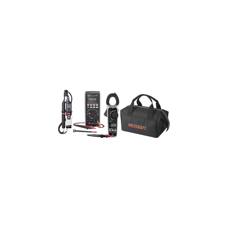Voltcraft Messgeräteset Elektromeister VC-12884335-VC-8466760-Set CAT III 1000V CAT IV 600V