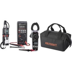 Voltcraft Messgeräteset Industrie VC-12884330+VC-8466760-Set mit Datenlogger CAT III 1000 V