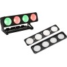 EUROLITE LED PMB-4 COB QCL 30W Leiste Set mit Diffusorscheiben RGBW