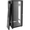 ROADINGER SSC-20 Stahlschrank mit Glastür 20HE 60x60x99 cm max. 150 kg Last