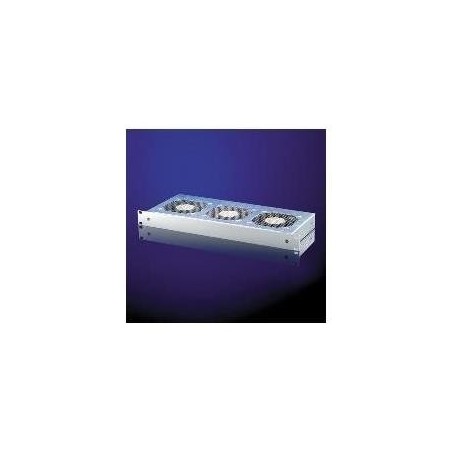 19"-Umlüfter 1 HE inklusive 3 Ventilatoren (26.11.9215)