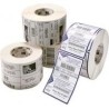 Etiketten, Zebra, Kunststoff, Z-Ultimate 3000T Silver, B: 38.1 mm, H: 19.05 mm, D: 200 mm, K: 76 mm Etikettenrolle, Zebra, Mate