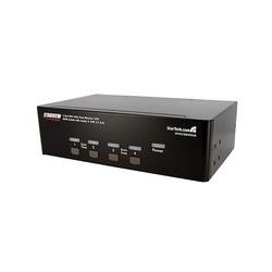 StarTech.com StarView 4 Port DVI KVM USB Switch - 4-fach DVI Umschalter mit USB Hub - KVM-/Audio-/USB-Switch - USB - 4 x KVM/Au