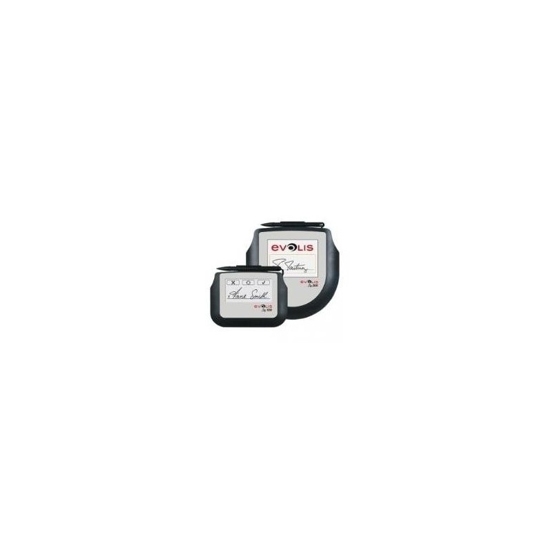 Evolis Sig200, 12,7cm (5") Signature-Pad, 12,7cm (5"), Auflösung: 640x480 Pixel, Touchscreen, colour, Anschluß: USB (2.0), Maße