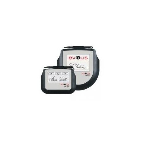 Evolis Sig200, 12,7cm (5") Signature-Pad, 12,7cm (5"), Auflösung: 640x480 Pixel, Touchscreen, colour, Anschluß: USB (2.0), Maße
