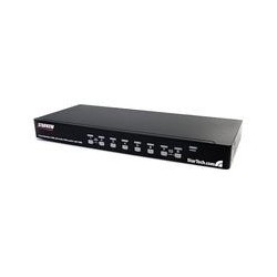 StarTech.com 8 Port Rackmount USB VGA KVM Switch - 8-fach VGA Umschalter mit Audio und OSD (On-Screen-Display) - KVM-/Audio-Swi