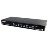 StarTech.com 8 Port Rackmount USB VGA KVM Switch - 8-fach VGA Umschalter mit Audio und OSD (On-Screen-Display) - KVM-/Audio-Swi
