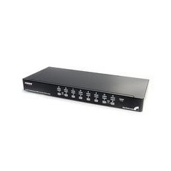 StarTech.com 16 Port 1HE USB VGA KVM Switch mit OSD zur Rack-Montage - KVM-Switch - USB - 16 x KVM port(s) - 1 lokaler Benutzer