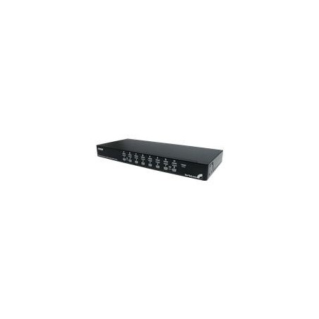 StarTech.com 16 PORT 1 HE USB KVM SWITCH MI OSD UND KABELN ZUR RACKMONTAGE IN (SV1631DUSBUK)