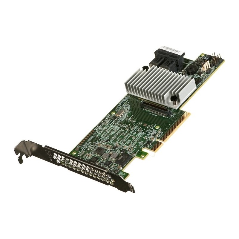Broadcom LSI MegaRAID SAS 9361-8i - Speichercontroller (RAID) - SATA 6Gb/s / SAS 12Gb/s - Low-Profile - RAID RAID 0, 1, 5, 6, 1