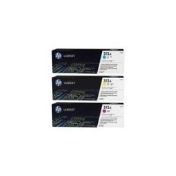 HP Toner Multipack CF440AM - (C/M/Y) - Kapazität: 3x 2.700 Seiten (CF440AM)