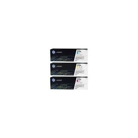 HP Toner Multipack CF440AM - (C/M/Y) - Kapazität: 3x 2.700 Seiten (CF440AM)