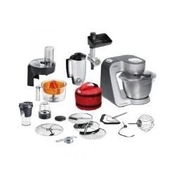 Bosch MUM59S81DE 1000W 3.9l Schwarz - Edelstahl Küchenmaschine ()