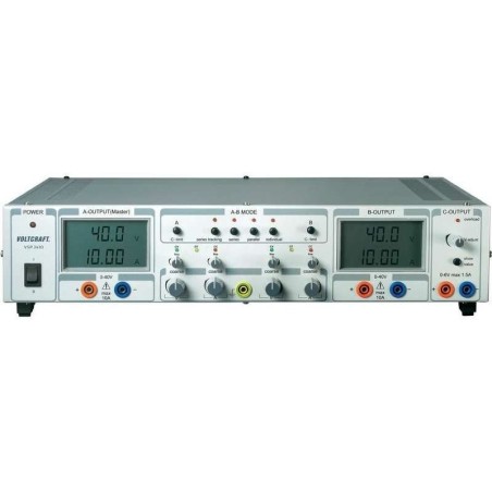 Voltcraft Labornetzgerät, einstellbar VSP 2410 0.1 - 40 V/DC 0 - 10 A 809 W 3 x (VSP 2410)