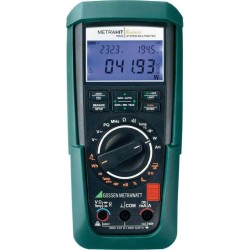 GOSSEN METRAWATT Hand-Multimeter digital METRAHIT Energy DAkkS kalibriert CAT III 600 V, CAT IV 300 (M249A)