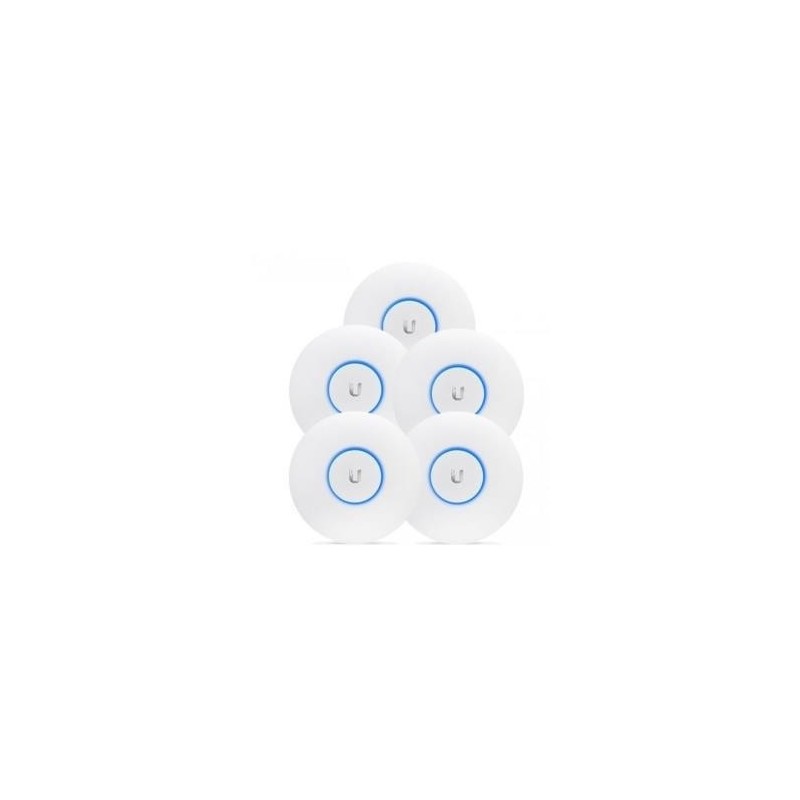 Ubiquiti UniFi UAP-AC-PRO Access Point - 5er Pack - (1300 Mbit/s, 802.11ac, Gigabit LAN, Indoor und Outdoor, 3x3 MIMO-Technolog