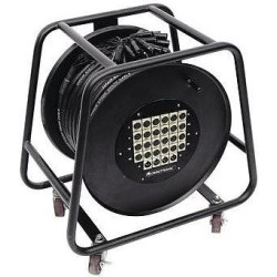 Omnitronic Multicore-Kabeltrommel 24IN/4OUT, XLR 30m