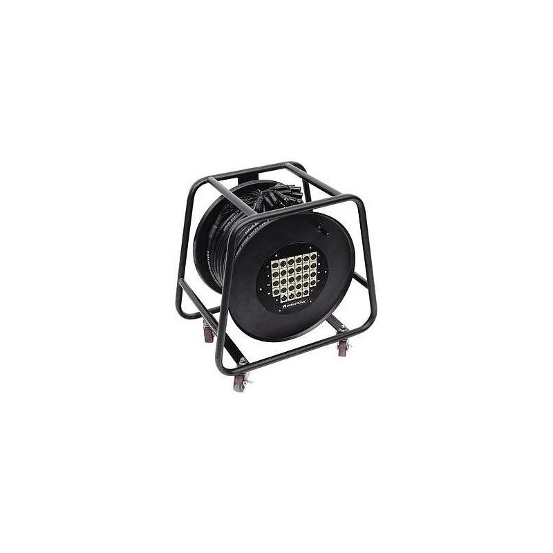 Omnitronic Multicore-Kabeltrommel 24IN/4OUT, XLR 30m
