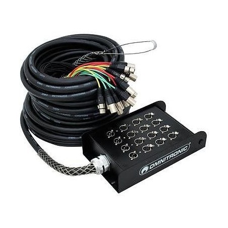 Omnitronic 30304625 - 30 m - Schwarz - 180 mm - 90 mm - 260 mm - 12,6 kg (30304625)