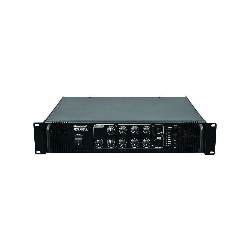 Omnitronic 80709741 Audioverstärker Leistung/Phase Schwarz (80709741)