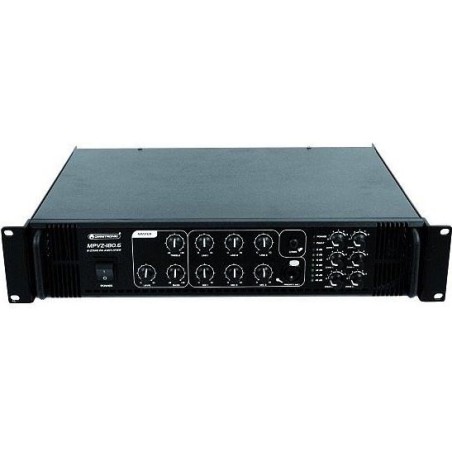 Omnitronic 80709781 Audioverstärker Leistung/Phase Schwarz (80709781)