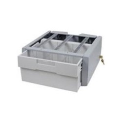 Ergotron StyleView Supplemental Storage Drawer, Single Tall - Montagekomponente (Schubfach) für cart - verriegelbar - Grau, wei