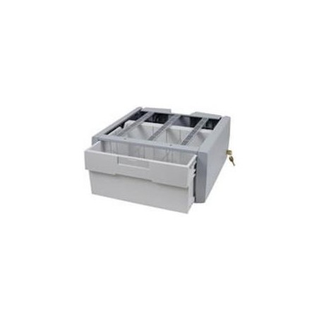 Ergotron StyleView Supplemental Storage Drawer, Single Tall - Montagekomponente (Schubfach) für cart - verriegelbar - Grau, wei