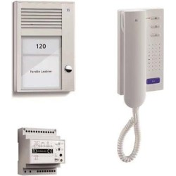 TCS home:pack Audio, Aufputz, Einfamilienhaus, PSC2110-0000 bestehend aus Audio Außenstation Serie PAK 1 Taste AP, Audio Komfor