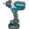 Makita DTW1001RTJ - Schlagschrauber - schnurlos - 3 Geschwindigkeiten - 3/4" -Vierkantinbus - 1050 N m - ohne Batterie - 18 V (