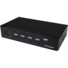 StarTech.com 4-Port DisplayPort KVM Switch With Built-in USB3.0 Hub - 4K - KVM-/USB-Switch - USB - 4 x KVM/Audio/USB + 3 x Supe