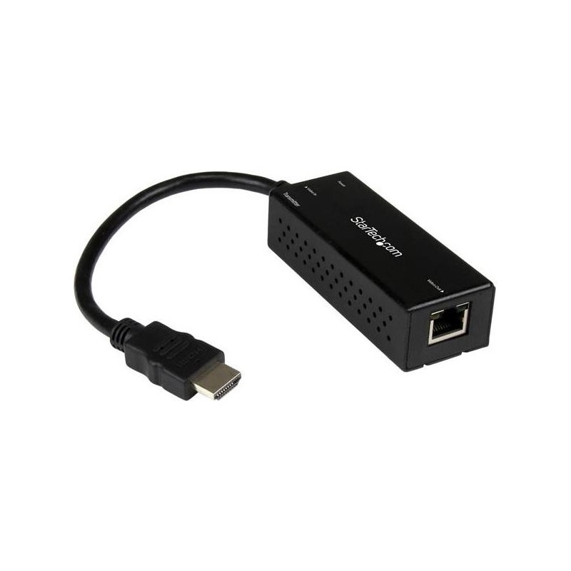 StarTech.com Compact HDBaseT Extender Kit - HDMI over CAT5 - Up to 4K - Erweiterung für Video/Audio - 19-poliger HDMI Typ A / R