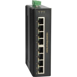 LevelOne 8-Port Gigabit PoE Ind. Switch PoE-Ports können den IEEE 802.3at-Standard unterstützen und 30-W-Geräte mit Strom verso