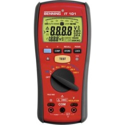 Benning Isolationstester 20 G 50 VDC/100 VDC/250 VDC/500 VDC/1000 VDC 600 VAC TRMS AC (BENNING IT 101)