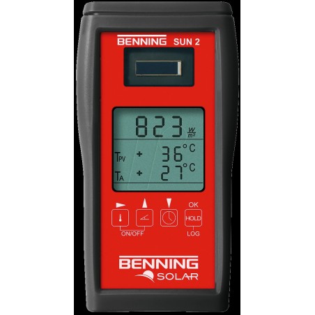 Benning Einstrahlungs-, Temperaturmessgerät (BENNING SUN 2)