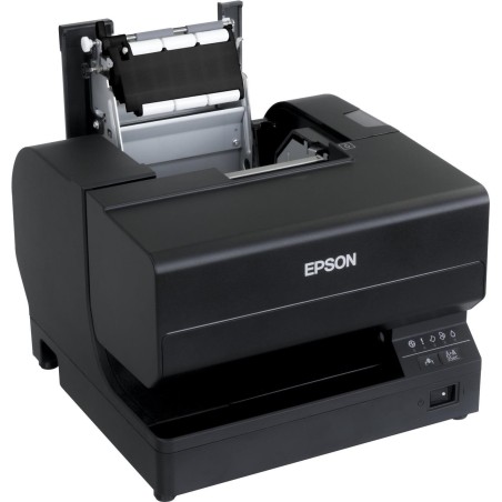 Epson TM J7700 - Belegdrucker - Tintenstrahl - Roll (8,3 cm), 230 x 297 mm - bis zu 98 mm/Sek. - USB 2.0, LAN - Schwarz