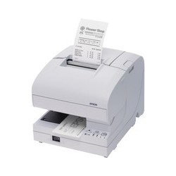 Epson TM J7700 - Belegdrucker - Tintenstrahl - Roll (8,3 cm), 230 x 297 mm - bis zu 98 mm/Sek. - USB 2.0, LAN - Cutter - weiß
