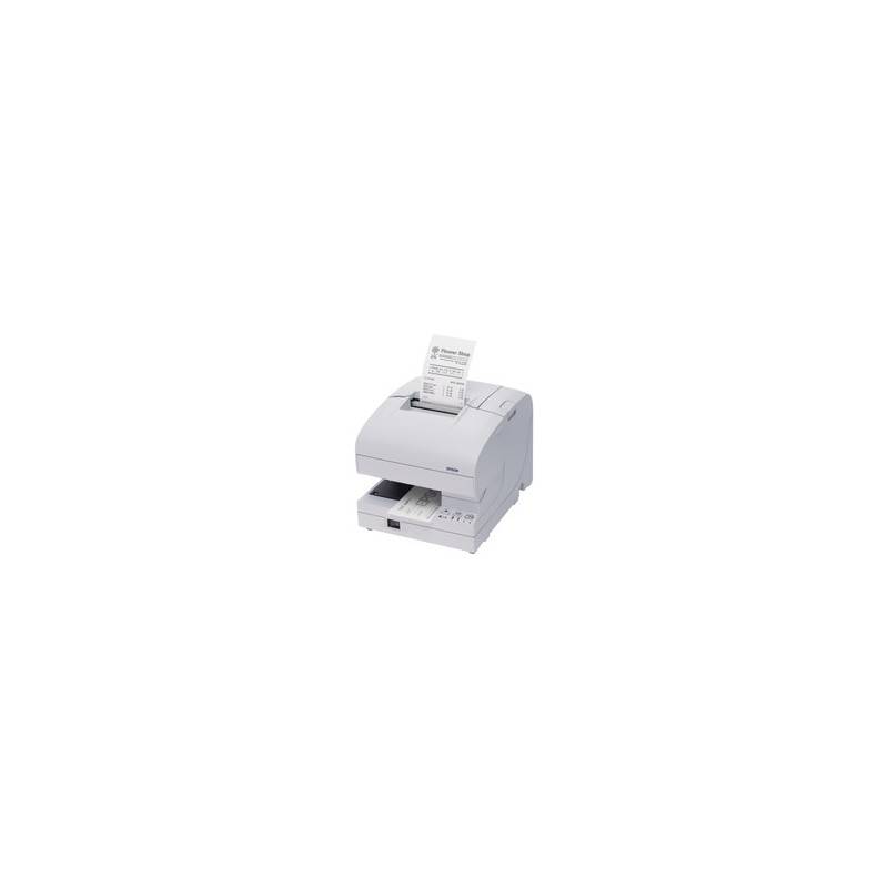 Epson TM J7700 - Belegdrucker - Tintenstrahl - Roll (8,3 cm), 230 x 297 mm - bis zu 98 mm/Sek. - USB 2.0, LAN - Cutter - weiß