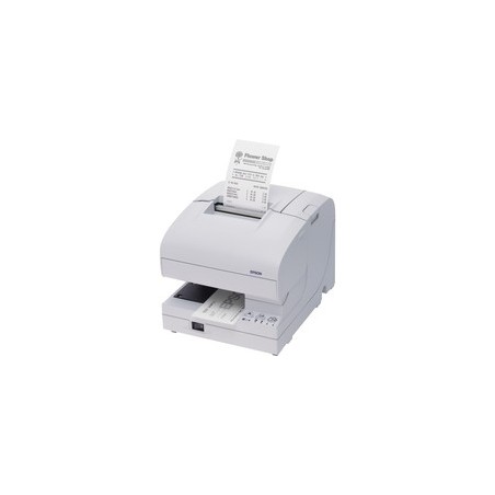 Epson TM J7700 - Belegdrucker - Tintenstrahl - Roll (8,3 cm), 230 x 297 mm - bis zu 98 mm/Sek. - USB 2.0, LAN - Cutter - weiß