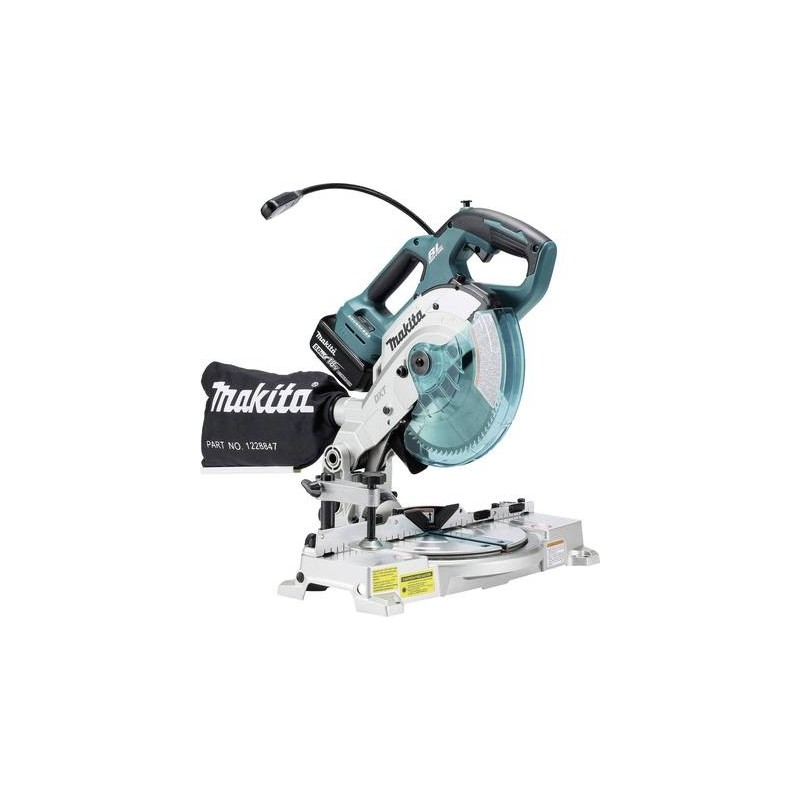 Makita DLS600Z Akku-Zug-Gerährungssäge 165 mm ohne Akku 18 V Lithium-Ionen (DLS600Z)