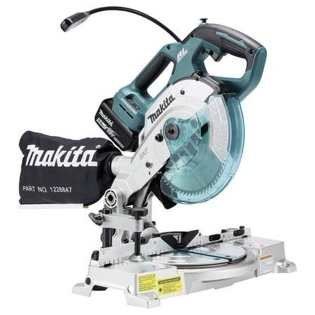 Makita DLS600Z Akku-Zug-Gerährungssäge 165 mm ohne Akku 18 V Lithium-Ionen (DLS600Z)