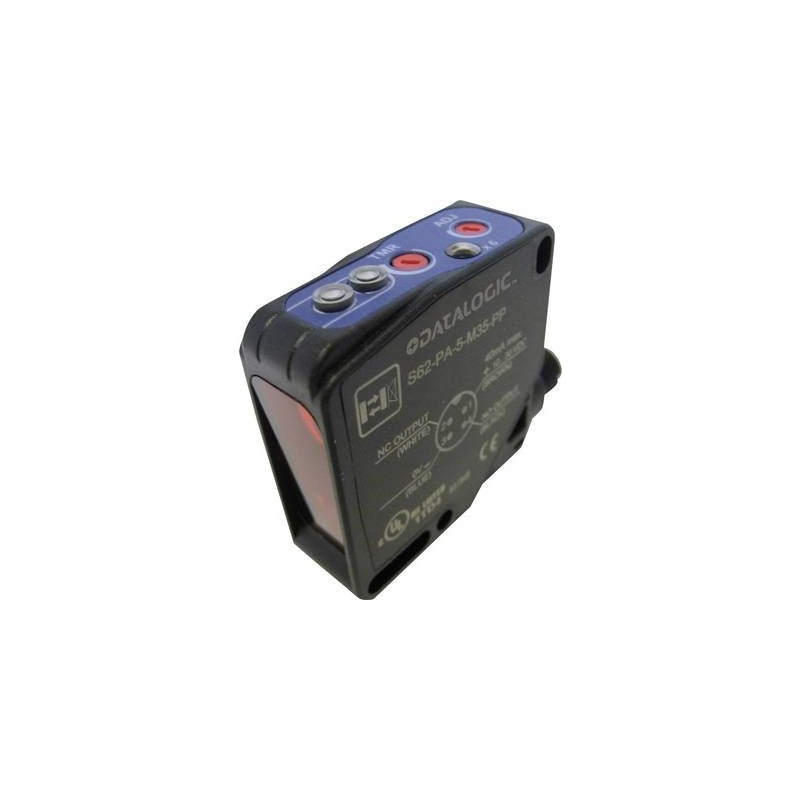 DATALOGIC AUTOMATION S62-PL-5-M01-PP = Bgs plastc axial laser pnp no/nc - M12 (956211130)