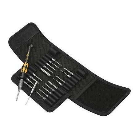 Wera ESD Bit-Schraubendreher Kraftform Kompakt Micro 21 ESD 1 5/32" (4 mm) HIOS, 5/32" (4 mm) Halfmoon 44 mm (05135973001)