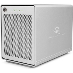 OWC Mercury Elite Pro Quad - 2.5/3.5" - Serial ATA III - 0 - 1 - 1+0 - 4 - 5 - JBOD - 3.1 (3.1 Gen 2) - USB Typ-C - HDD-Gehäus