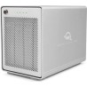 OWC Mercury Elite Pro Quad - 2.5/3.5" - Serial ATA III - 0 - 1 - 1+0 - 4 - 5 - JBOD - 3.1 (3.1 Gen 2) - USB Typ-C - HDD-Gehäus