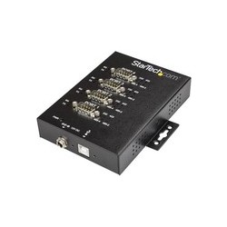 StarTech.com 4 Port industrieller USB auf RS232/ 422/ 485 Serieller Adapter - 15kv ESD Schutz - USB zu Seriell Adapter - Seriel