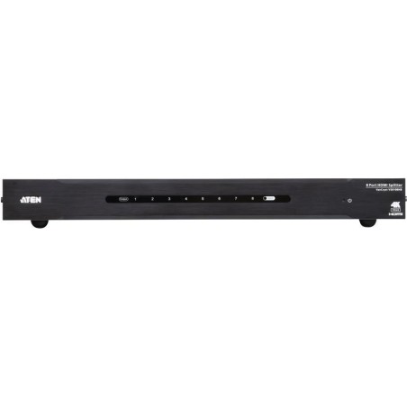 ATEN VanCryst VS0108HB - Video-/Audio-Splitter - 8 x HDMI - Desktop, an Rack montierbar